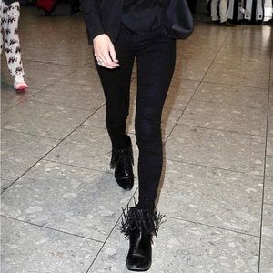 🥾All Saints Bonny Cuban Fringe Booties - sz 6